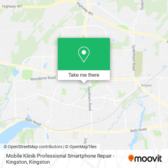 Mobile Klinik Professional Smartphone Repair - Kingston plan