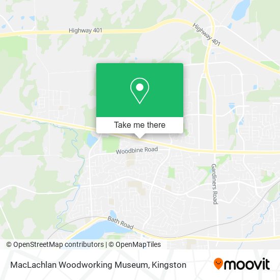 MacLachlan Woodworking Museum map