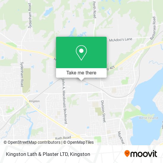 Kingston Lath & Plaster LTD map