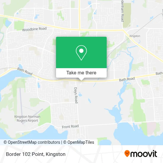 Border 102 Point map