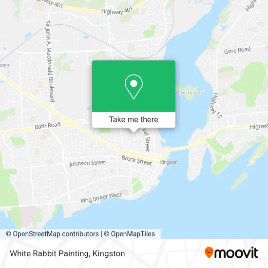 White Rabbit Painting map