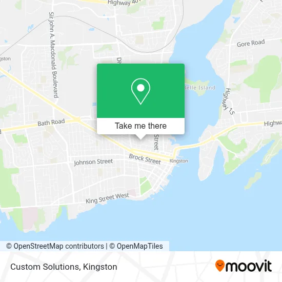 Custom Solutions map