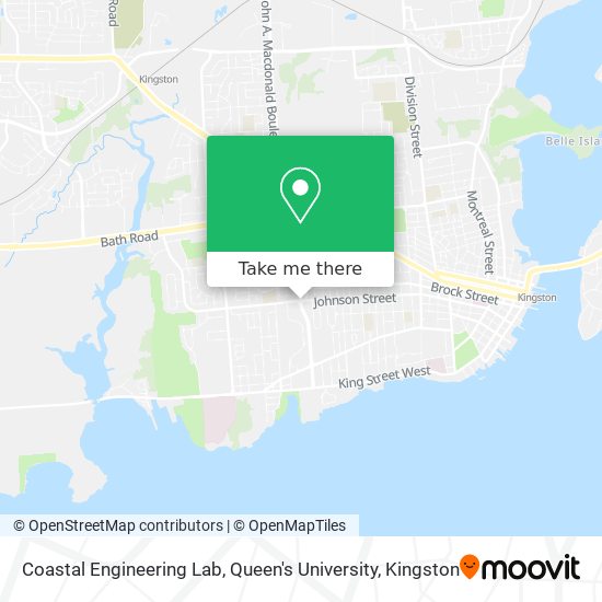Coastal Engineering Lab, Queen's University map