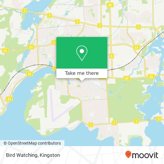 Bird Watching map