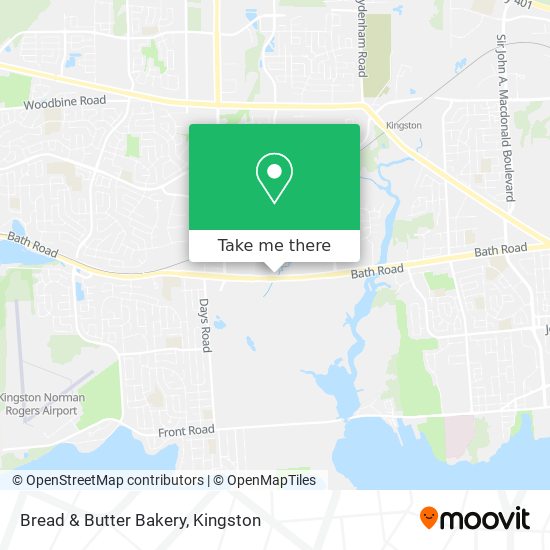 Bread & Butter Bakery map