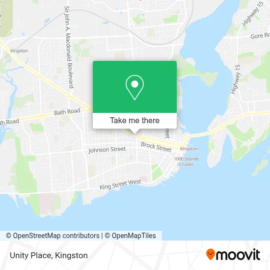Unity Place map