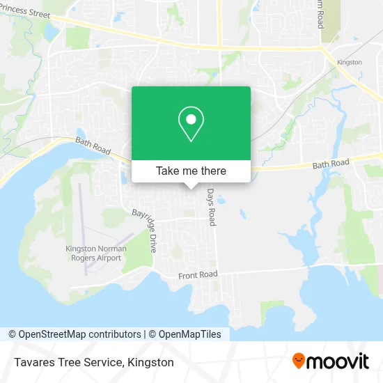 Tavares Tree Service map