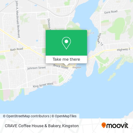 CRAVE Coffee House & Bakery map