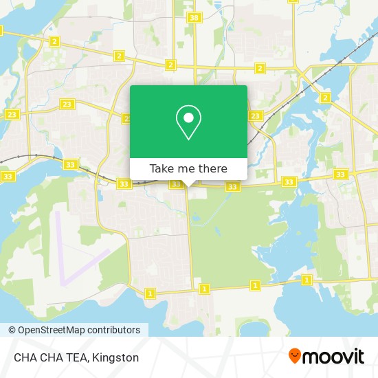 CHA CHA TEA map