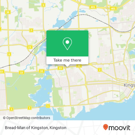 Bread-Man of Kingston, 296 Bath Rd Kingston, ON K7M map