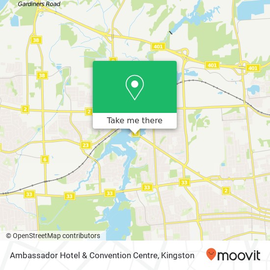 Ambassador Hotel & Convention Centre, 1550 Princess St Kingston, ON K7M 9E3 map