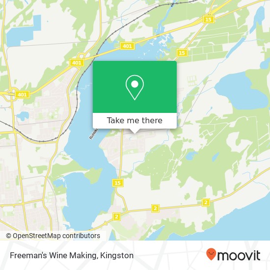 Freeman's Wine Making map