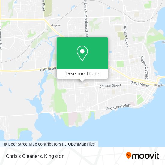 Chris's Cleaners map