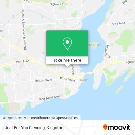 Just For You Cleaning map