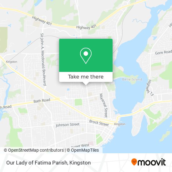 Our Lady of Fatima Parish map