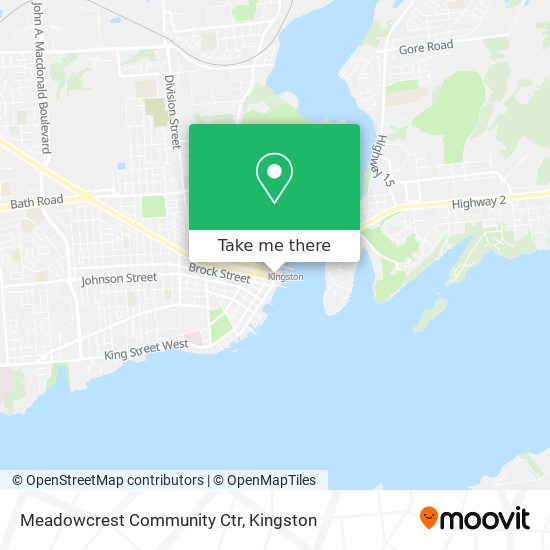 Meadowcrest Community Ctr map
