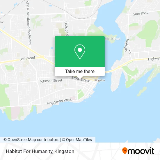 Habitat For Humanity map