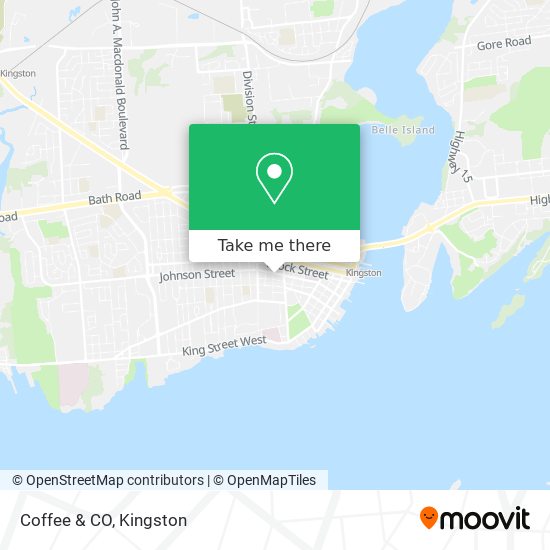 Coffee & CO map