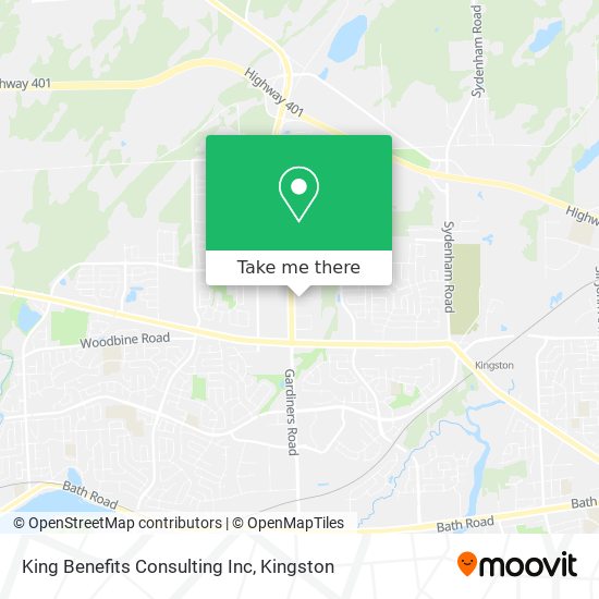 King Benefits Consulting Inc map