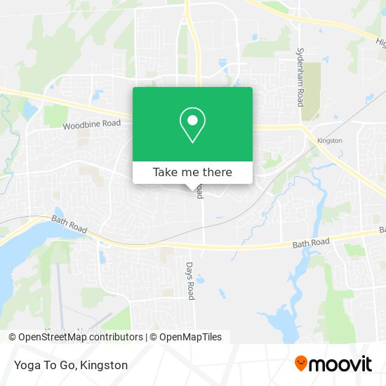 Yoga To Go map