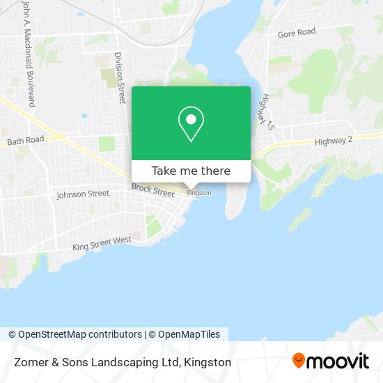 Zomer & Sons Landscaping Ltd map