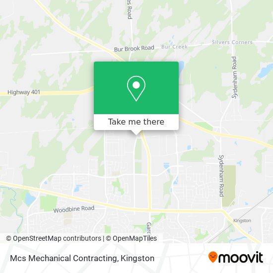 Mcs Mechanical Contracting map