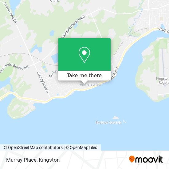 Murray Place map
