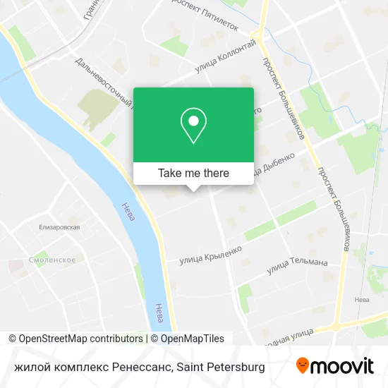 жилой комплекс Ренессанс map