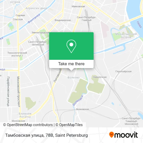 Тамбовская улица, 78В map