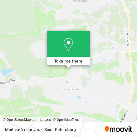 Майский переулок map