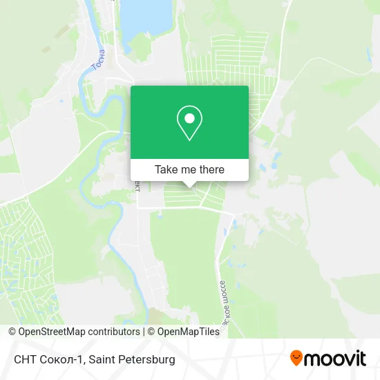 СНТ Сокол-1 map