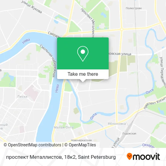 проспект Металлистов, 18к2 map