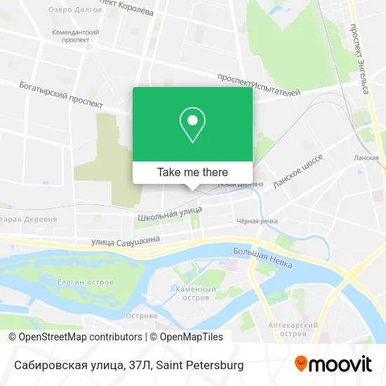 Сабировская улица, 37Л map