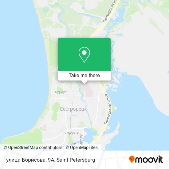 улица Борисова, 9А map