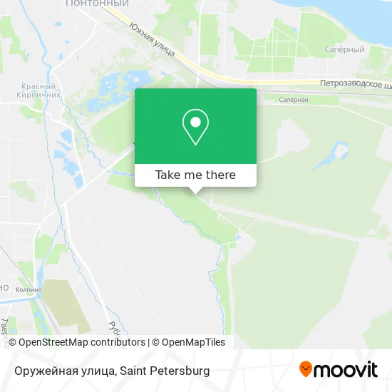 Оружейная улица map