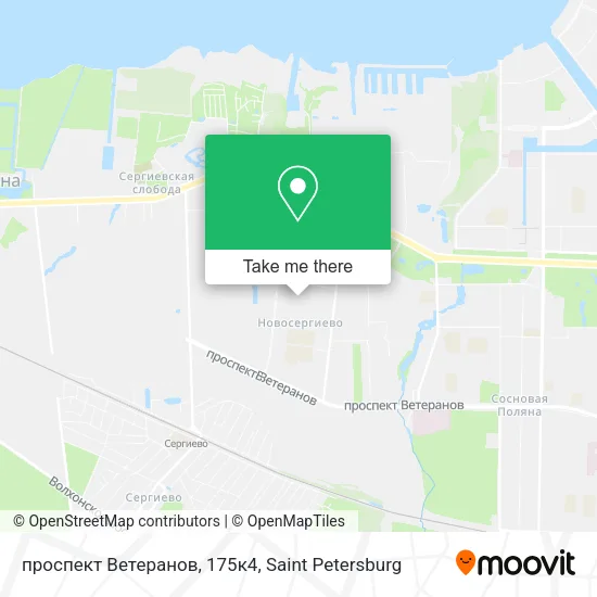 проспект Ветеранов, 175к4 map