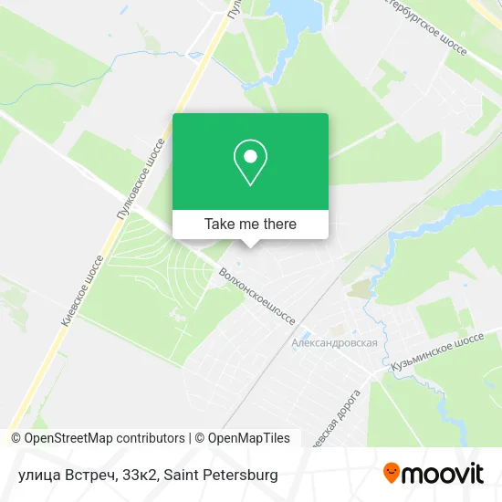 улица Встреч, 33к2 map