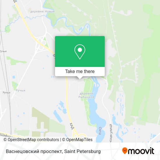 Васнецовский проспект map