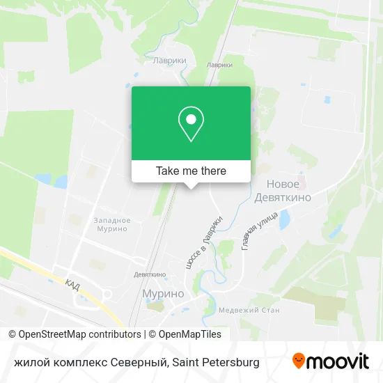 жилой комплекс Северный map