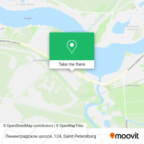 Ленинградское шоссе, 124 map