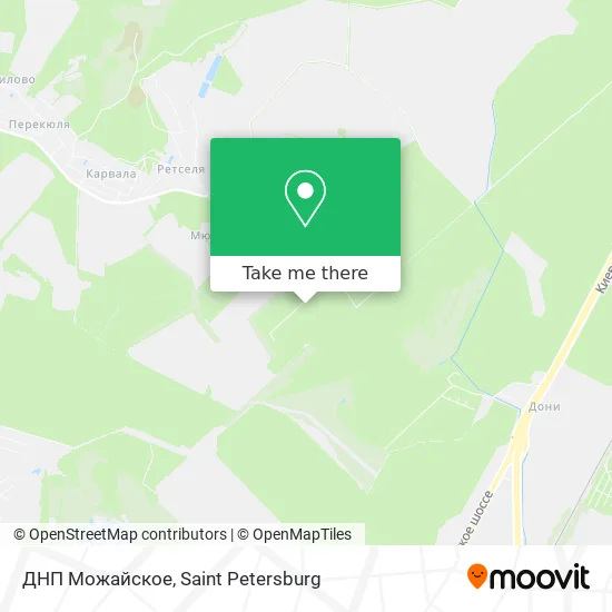 ДНП Можайское map