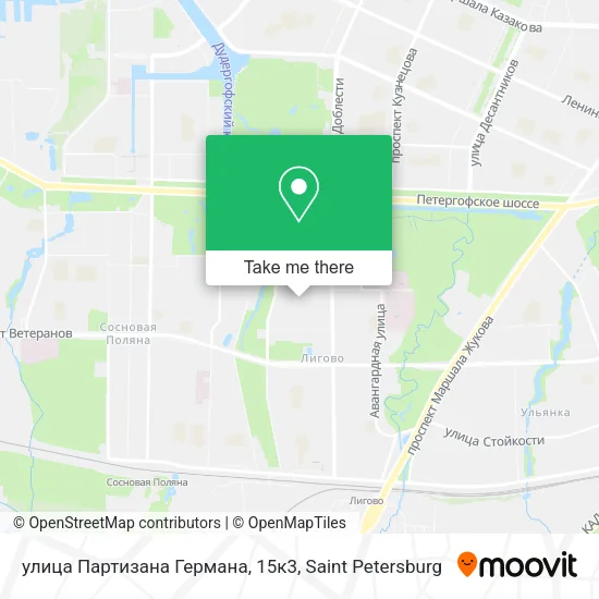 улица Партизана Германа, 15к3 map