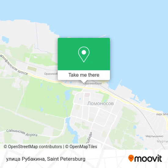 улица Рубакина map