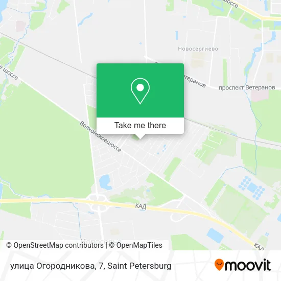 улица Огородникова, 7 map