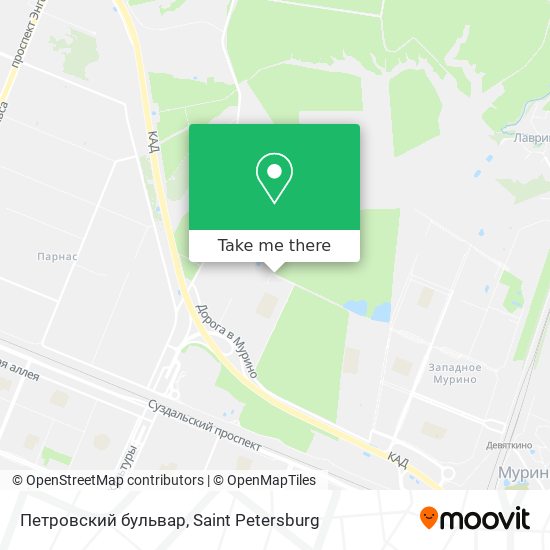 Петровский бульвар map
