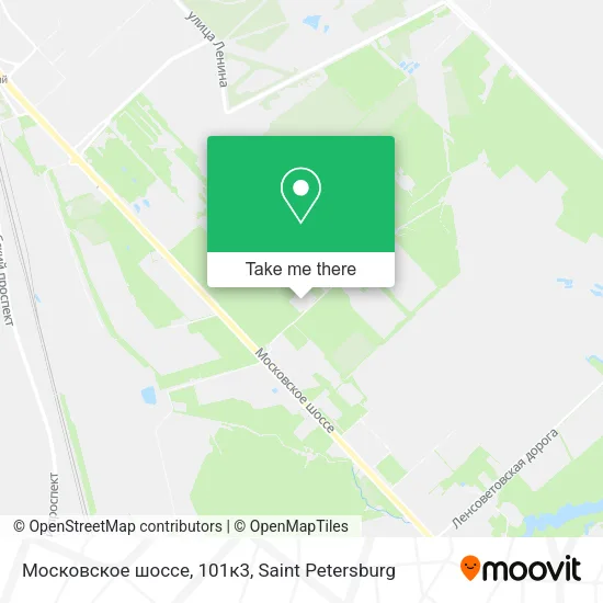 Московское шоссе, 101к3 map