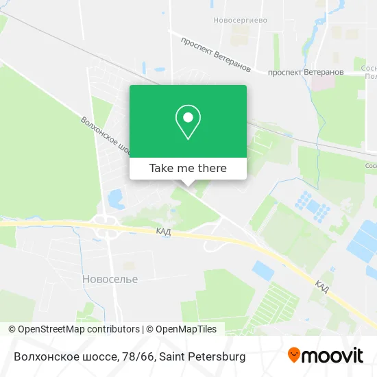 Волхонское шоссе, 78/66 map