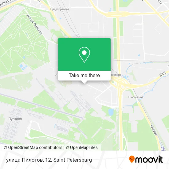 улица Пилотов, 12 map