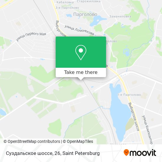 Суздальское шоссе, 26 map