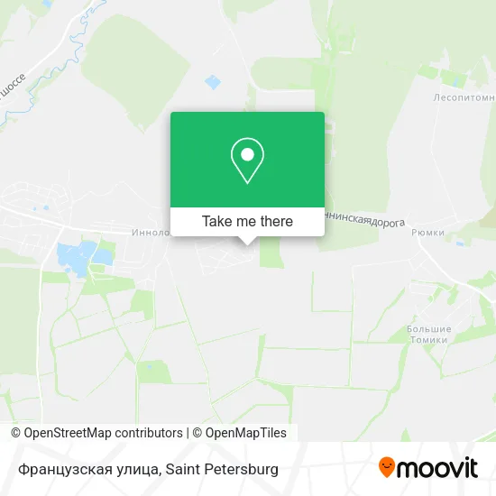 Французская улица map